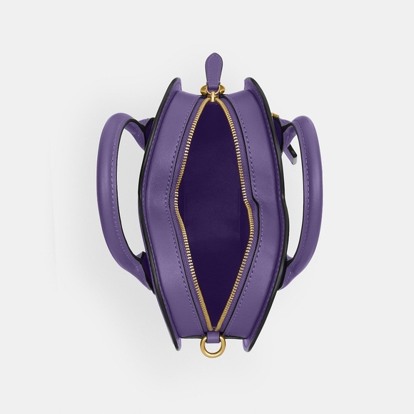 NWT Gorgeous COACH Light Purple Heart Bag CBF53 |Pride Collection 💜 🌈 - Picture 8 of 16